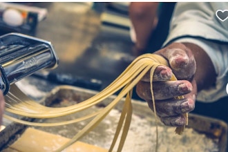 Valentine's Date Night: Tagliatelle al Pesto with an Italian Master Chef